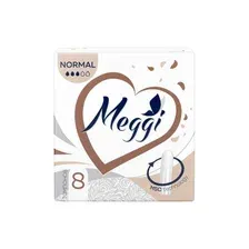 Тампоны женские гигиенические MEGGI Normal, 8 шт
