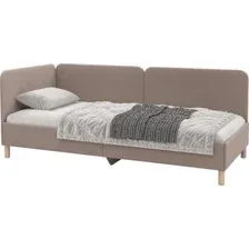 Кровать-тахта Mio Tesoro Шарлотта 735 90х200 (коричневый 874 Velutto 22)