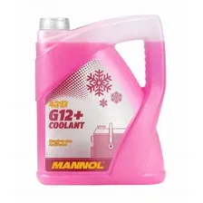 Антифриз MANNOL 4012 AF12 -40C Antifreeze (Longlife) красный готовый 5л (5,4кг)