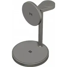 Беспроводное зарядное Magssory Base Pro Wireless Qi2 WCH012t (титановый)