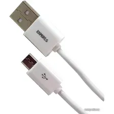 Кабель EXPERTS micro USB 1m (белый)