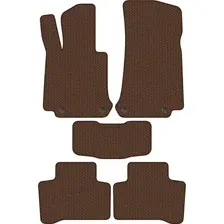 Комплект ковриков для авто Alicosta 1913_1-кор для Mercedes-Benz EQC I SUV/293 2019-н.в. (EVA соты, коричневый)