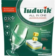 Таблетки для посудомоечных машин Ludwik All in one, Grapefruit, 41 шт