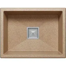 Мойка кухонная Polygran Blade 550 (песочный)