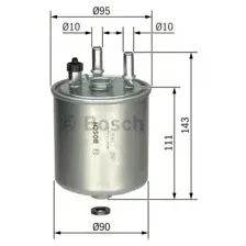 Топливный фильтр Bosch F026402081