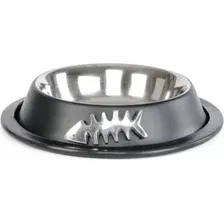 Миска ZooZooZoo Рыбка SWT-5022-200 (черный)