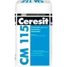 Клей для плитки Ceresit CM 115 Marble & Mosaic (5кг)