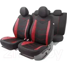 Комплект чехлов для сидений Autoprofi Aeroboost AER-1102 BK/RD