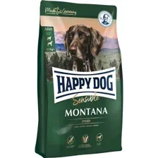 Корм для собак Happy Dog Sensible Montana c кониной, 4 кг