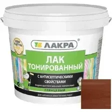 Лак Лакра ВД тонированный 900 г (махагон)