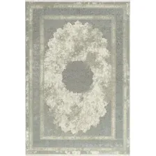 Ковер для жилой комнаты Radjab Carpet Амальфи Прямоугольник A5000A (2.4x3.4, Cream/L.Grey)