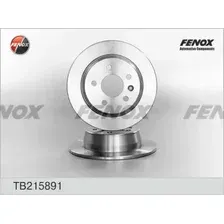 Тормозной диск FENOX TB215891 полный , задняя ось