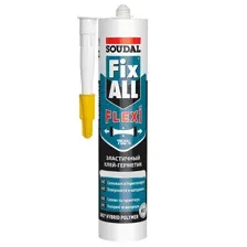 Клей-герметик гибридный «Soudal» Fix All Flexi черный 290 мл