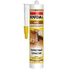 Герметик Soudal для паркета и ламината, сосна, 280 мл