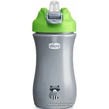 Поильник Chicco Pop-Up Cup 00006920300000 (350 мл, зеленый)