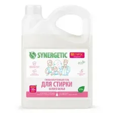 Гель для стирки белого белья (2,75л) SYNERGETIC концентрат гипоаллергенный