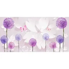 Фотообои Citydecor Цветочная Абстракция 10 3D с защитным покрытием 500x260