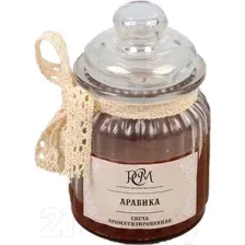Свеча Русская свечная мануфактура Арабика в банке / 3654482