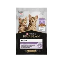 Пауч Purina Pro Plan для котят, кусочки в соусе с индейкой, 85 г