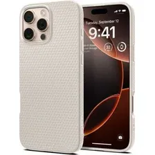 Чехол для телефона Spigen Liquid Air для iPhone 16 Pro Max Natural Titanium