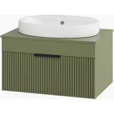 Brevita Тумба под умывальник Enfida 70 ENF-06070-0841Я (зеленый матовый)