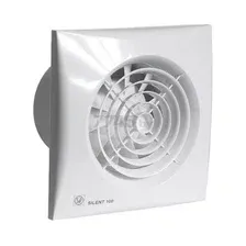 Вентилятор вытяжной накладной SOLER&ampPALAU Silent-100 CHZ white (5210402300)