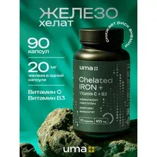 БАД Uma plus Железо хелат (90 капсул)