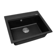 Мойка ZORG Rock 60 PREMIUM black metallic