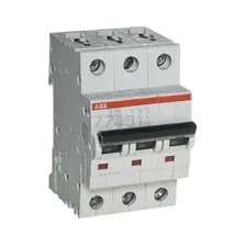 Выключатель автоматический ABB S 203 3P С 40А 6кА 3M 2CDS253001R0404