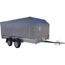 Прицеп для автомобиля Avtos A40U2B (4000x2000x300, R16, ресс. 3302 ГАЗ-1лист, тент 1200мм, 2ос)