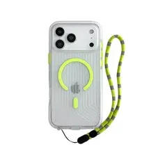 Бампер Bingo Glow APPLE iPhone 17 Pro Max Зеленый