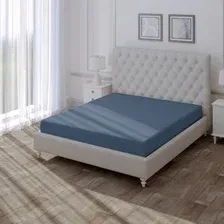 Простыня Нордтекс Verossa Stripe на резинке 180x200x30 925741 (Sapphire)