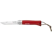 Складной нож Opinel N°8 Trekking темляк (красный)