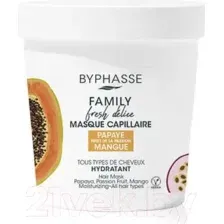 Маска для волос Byphasse Family Папайя, Маракуйя, Манго для всех типов волос (250мл)