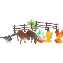 Набор фигурок игровых Рассказы о животных Домашние животные / YG98435-R (6шт)