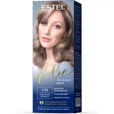Крем-краска для волос Estel Love, тон 7/71, коричневый перламутр