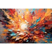 Картина Stamprint Брызги красок AR079 (80x120)