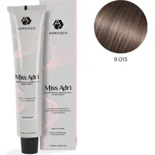 Крем-краска Adricoco Miss Adri 9.015 (100мл, очень светлый блондин пастельный стальной)