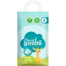 Подгузники LOVULAR GIRAFFE Classic, M, 6-11кг, 60шт/уп