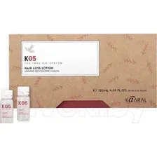 Ампулы для волос Kaaral K05 Hair Care против выпадения (12x10мл)