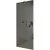Душевая стенка MaybahGlass 79x195 MGD-698-3у (графитовое стекло/золотой)