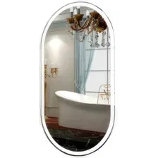 Пекам Зеркало Iva 1 45x90 Iva1-45x90 (c подсветкой, с механической клавишей включения)