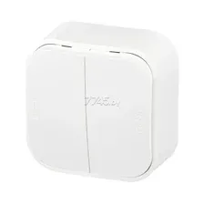Выключатель Legrand Quteo 782202 (белый)