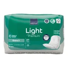 Прокладки одноразовые для взрослых ABENA Light Extra 3, 10 шт