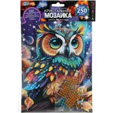 Набор алмазной вышивки MultiArt Кристальная мозаика Сова / CRYST-114750