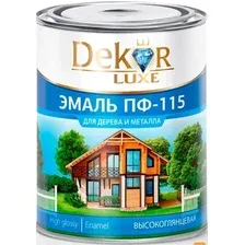 Эмаль Dekor ПФ-115 1.8 кг (хаки)