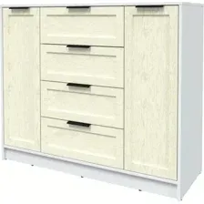 Тумба Интерлиния Концепт Тренд КТ-Т120 (белый платинум/дуб снежный)