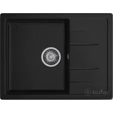 Кухонная мойка GranFest Quadro 650L (черный)