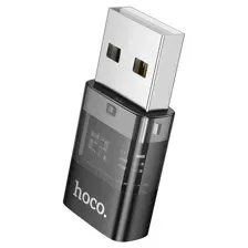 Адаптер Hoco UA36C USB Type-A - USB Type-C (черный)