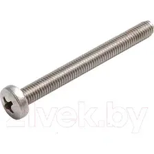 Винт ЕКТ С полуцилиндрической головкой PH 3x12 DIN7985 / B008051 (50шт, нержавеющая сталь)